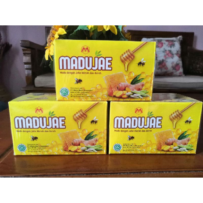 

Madu Jae Nusantara sachet kemasan box isi 10