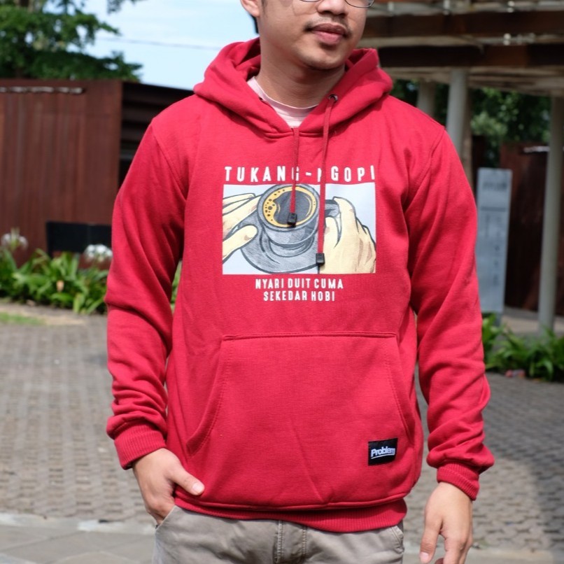 Jaket Sweater Hoodie Tukang Ngopi Terbaru Terlaris