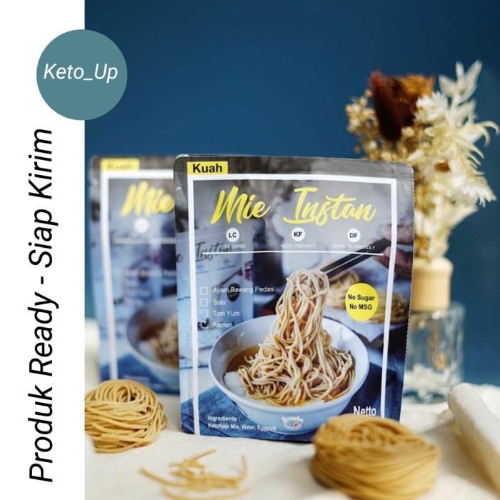 

Ss5g74gfd Mie Instant Kuah Keto - Diet Sehat - Halal - Soto Ff04151