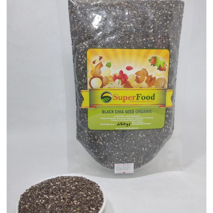 

Black Chiaseed Mexico Organik 250gr Superfood Indonesia