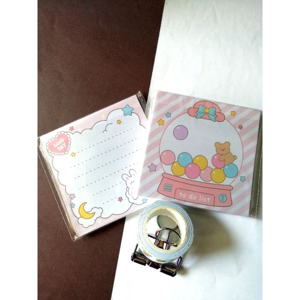 

Sticky note pink lucu (random)