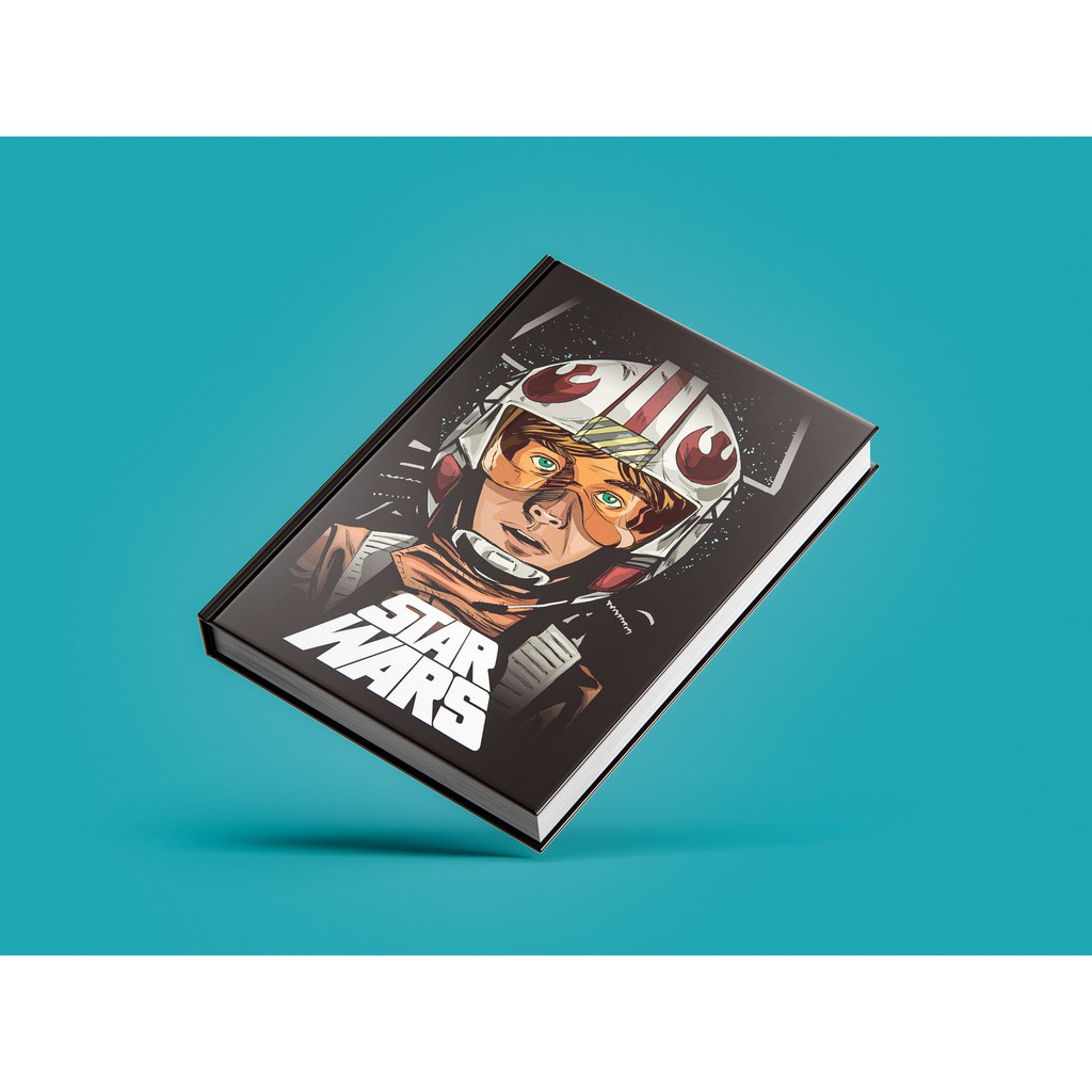 

NOTEBOOK / BUKU CATATAN STAR WARS EDITION A5 HARDCOVER , NOTEBOOK CUSTOM