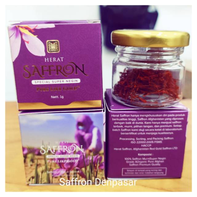 

Saffron Super Negin 1 Gram Denpasar Bali