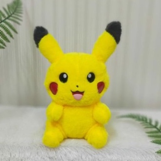 Boneka Pikachu Size 9&quot;/22cm/boneka pokemon/boneka karakter/Boneka Pokemon Bulu