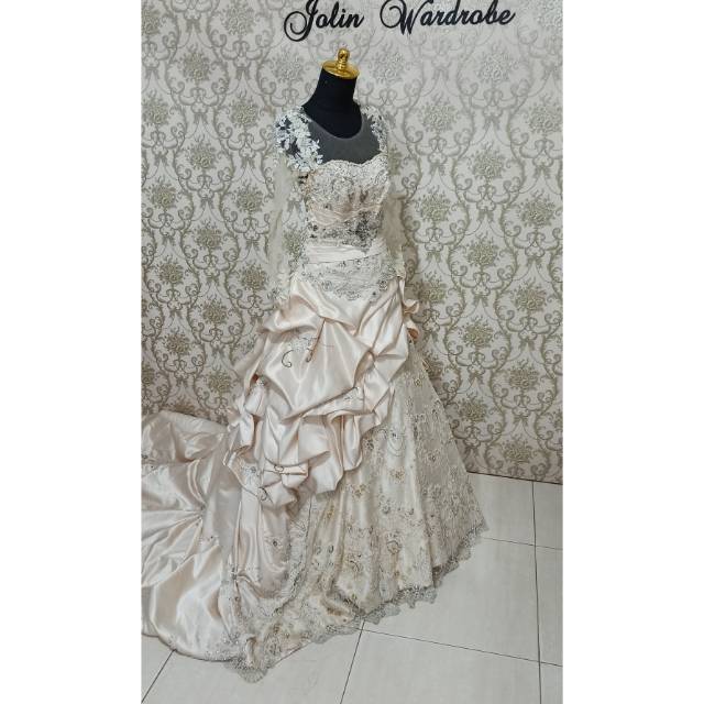 Preloved gaun pengantin/preloved gaun prewedding
