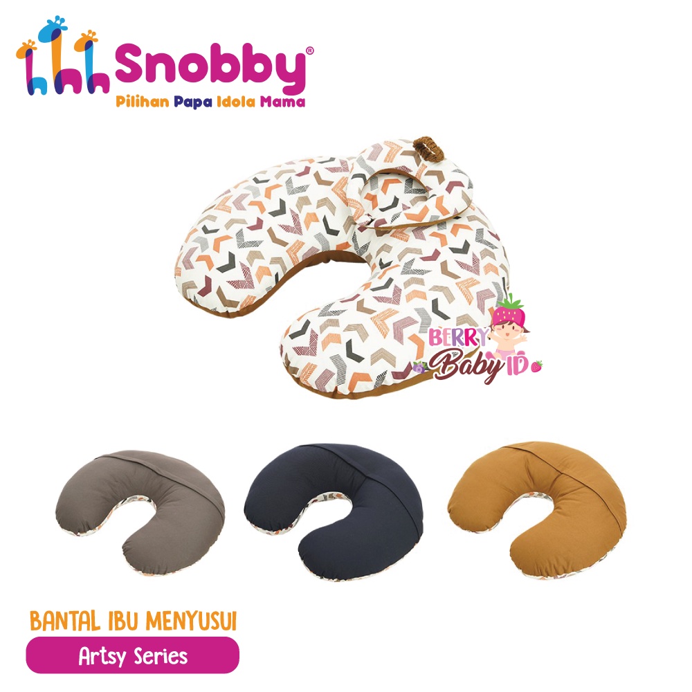 Snobby Bantal Ibu Menyusui Perlengkapan Nursing Pillow Multifungsi Berry Mart