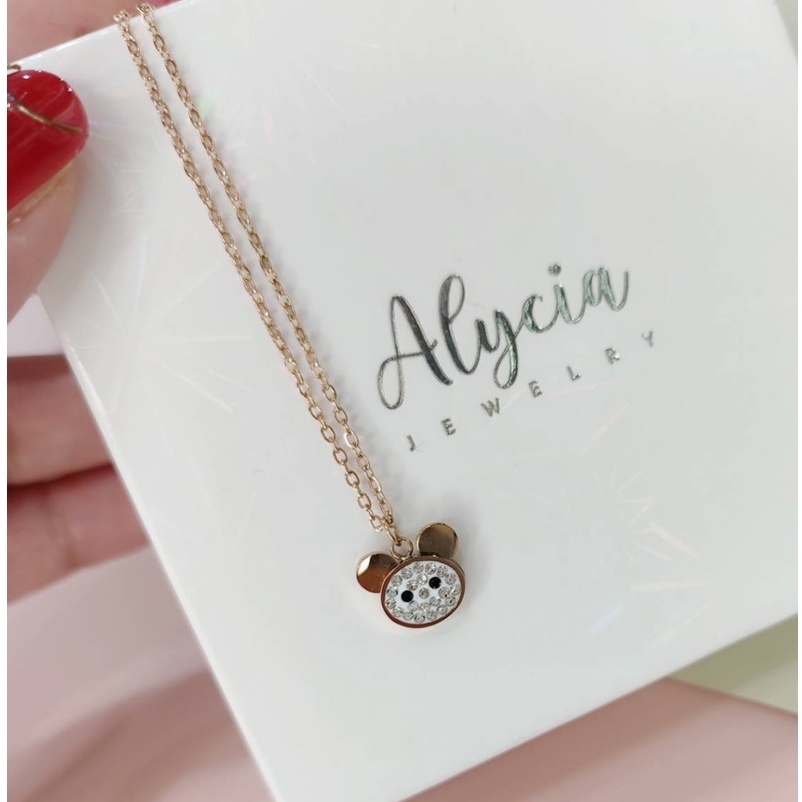 kalung anak bearly original alycia anti karat