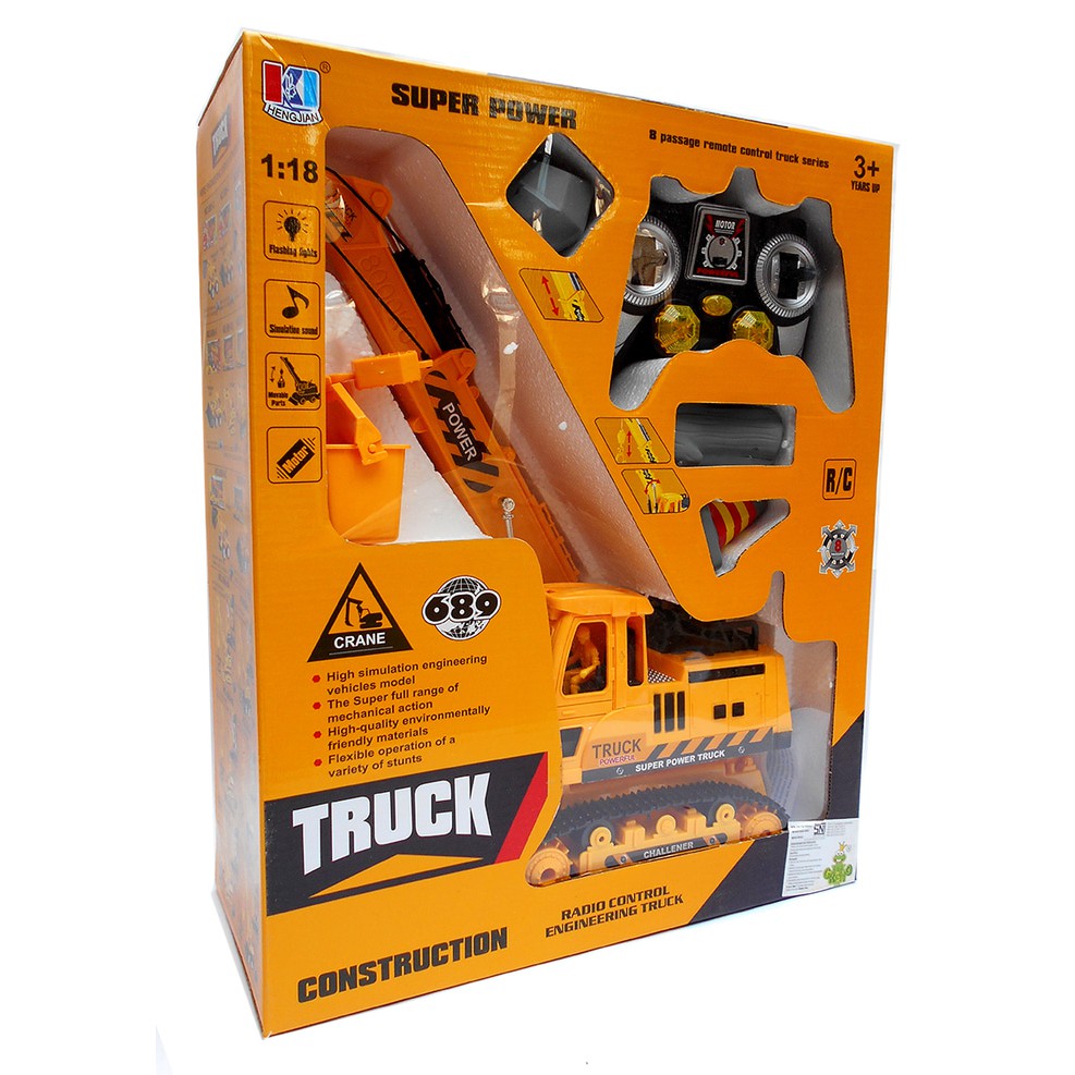 RC CONSTRUCTION TRUCK CRANE