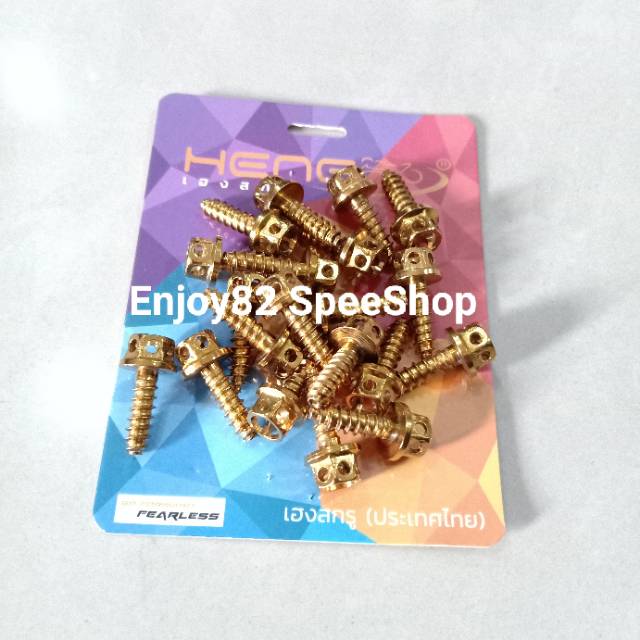 Baut set body pb Probolt flower Sekrup ulir Replika / copy Heng Yamaha honda mio beat scopy vario