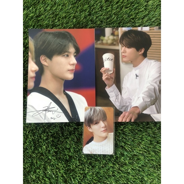 Postcard puff jeno 2pcs + selca candylab nct dream post card