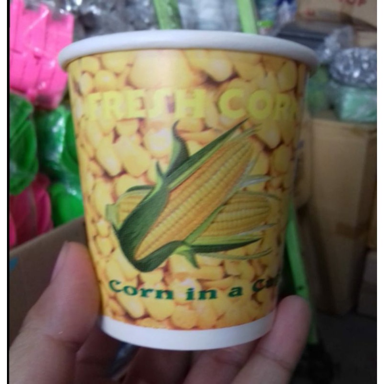 Gelas Kertas Jagung | PaperCup 6.5oz CORN Jagung | Gelas Jasuke Jagung