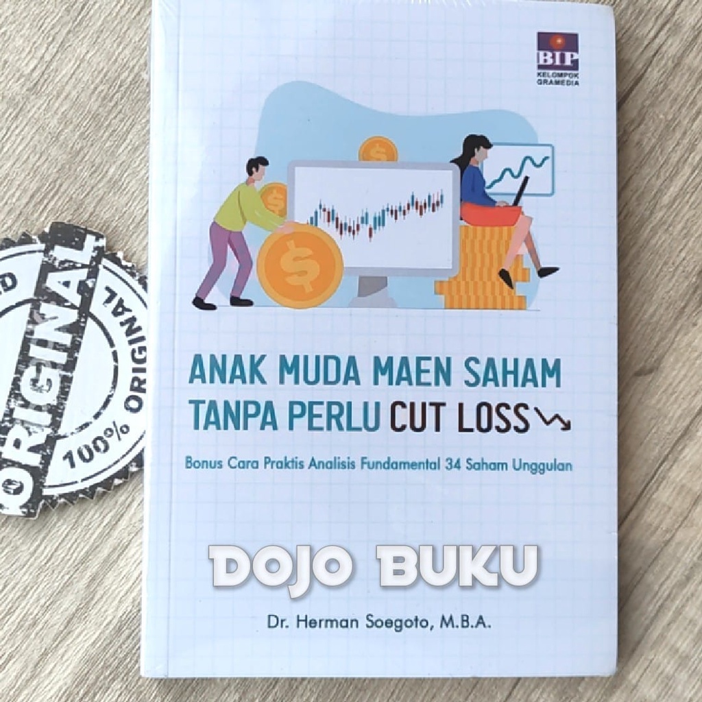 Buku Anak Muda Maen Saham Tanpa Perlu Cut Loss by DR. IR. Herman Surdiat