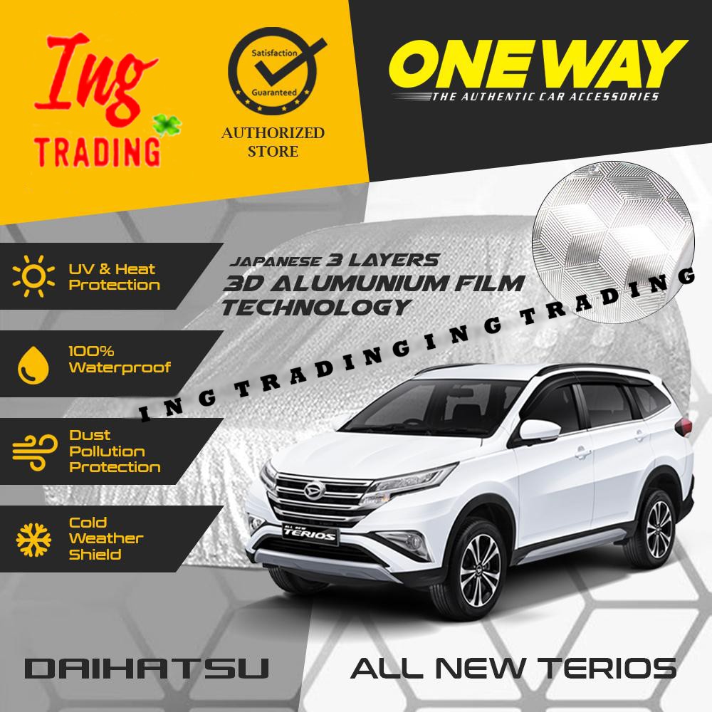 Cover Sarung Mobil ALL NEW TERIOS 2018 Anti Air Waterproof 3 LAPIS