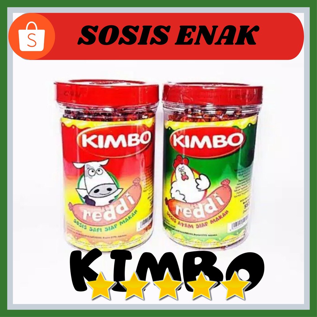 Jual KIMBO SOSIS ENAK / Kimbo Sosis Reddi / Sosis Siap Santap / Siap ...