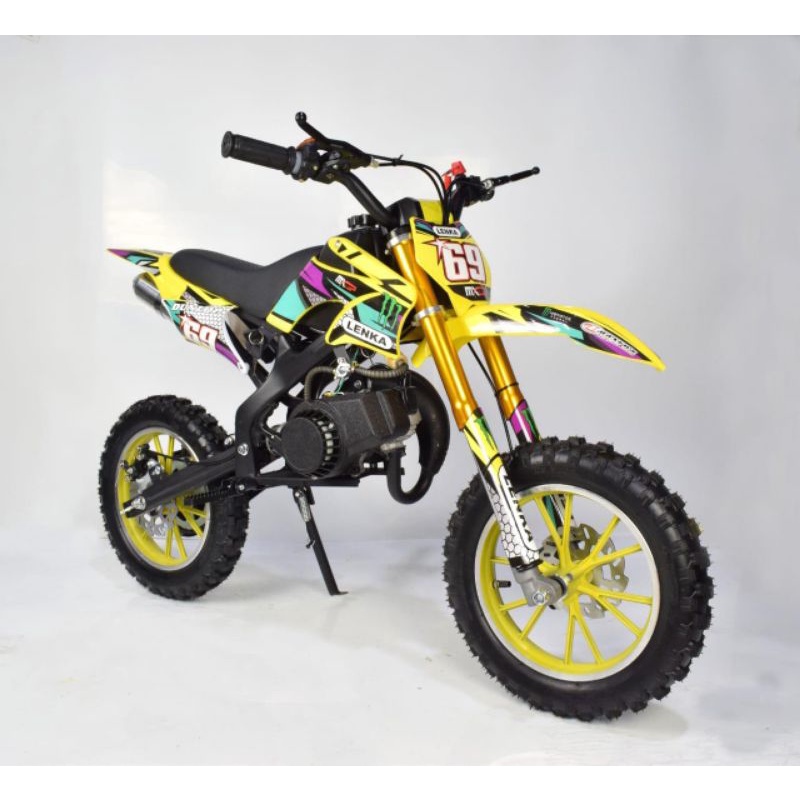 MOTOR MEDIUM TRAIL LENKA 69 DAN PC 01 50CC MESIN 2 TAK~MOTOR MINI-MOTOR CROSS-MOTOR LENKA-MAINAN MOTOR ANAK