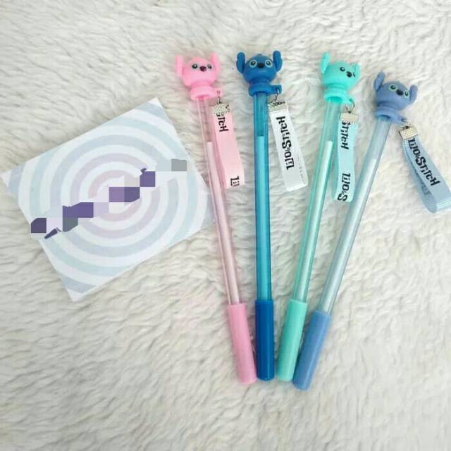 

Pulpen gel karakter STITCH unik