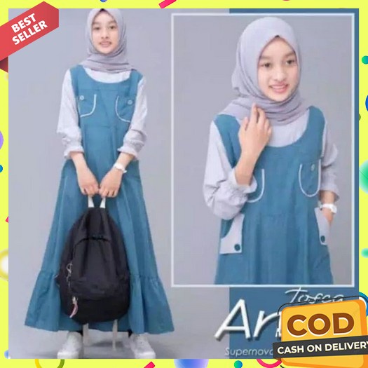 Gamis Anak Elegan Umur 123456789101112 Tahun Gamis Lebaran 2022 Gamiis Syari Murah Gamis Anak Tanggu