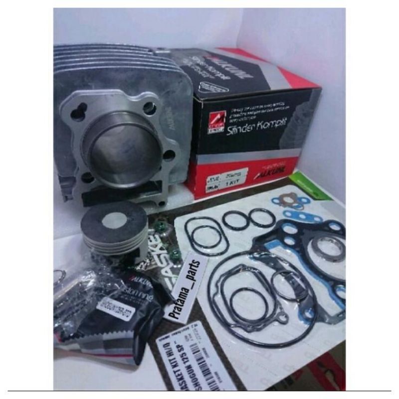 blok seher boring blok silinder silinder blok set Assy komplit Shogun 125 R,shogun 125 new standar m