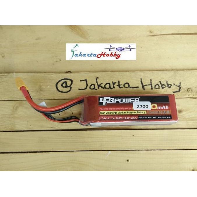 Lpb 2700Mah 3S 11.1V 45C Li-Po Battery