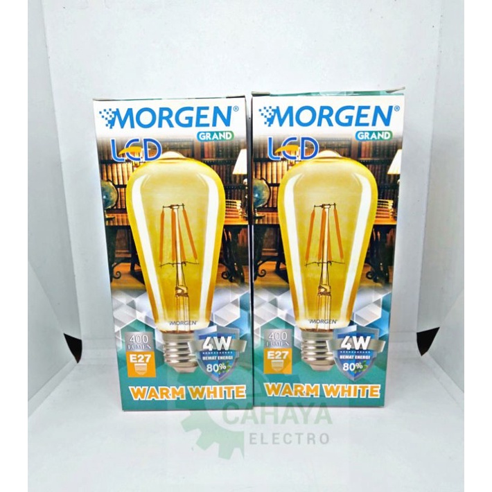 Lampu Led Filamen Morgen 4watt Body panjang