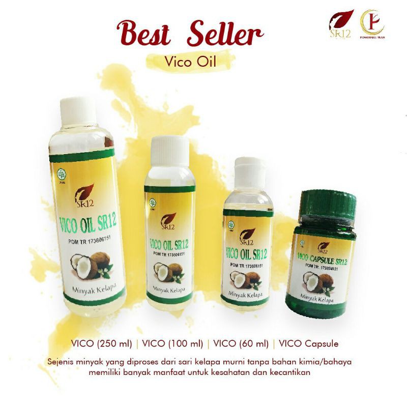 

VICO OIL / MINYAK KELAPA MURNI / VIRGIN COCONUT OIL BEST SELLER #SR12KLATEN DELANGGU