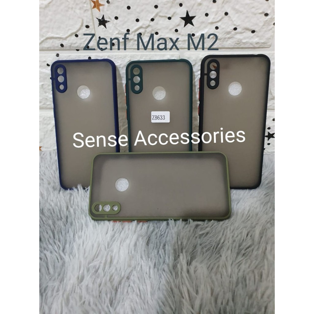 ASUS Zenfone Max M2 ZB633KL Case Dove Matte Mychoice Transparan Slim Case Fuze Macaron