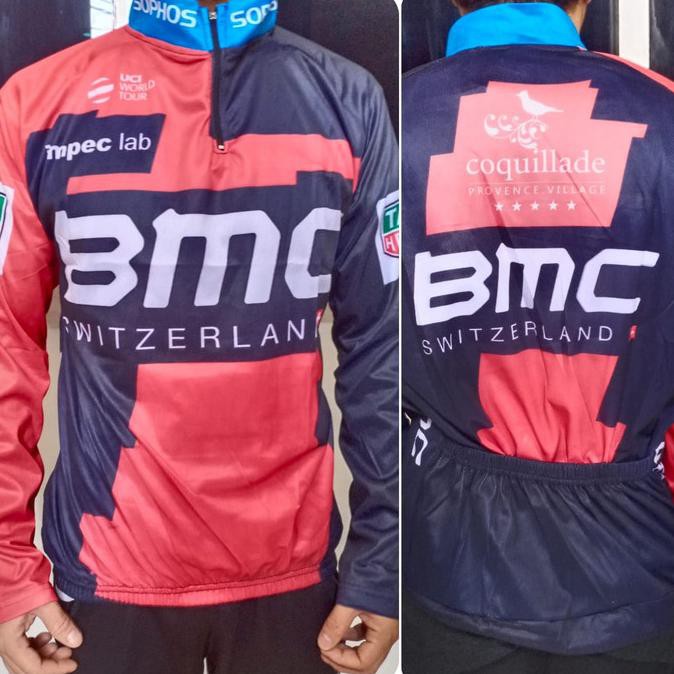 KAOS JERSEY SEPEDA GOWES MTB DOWNHILL BMC