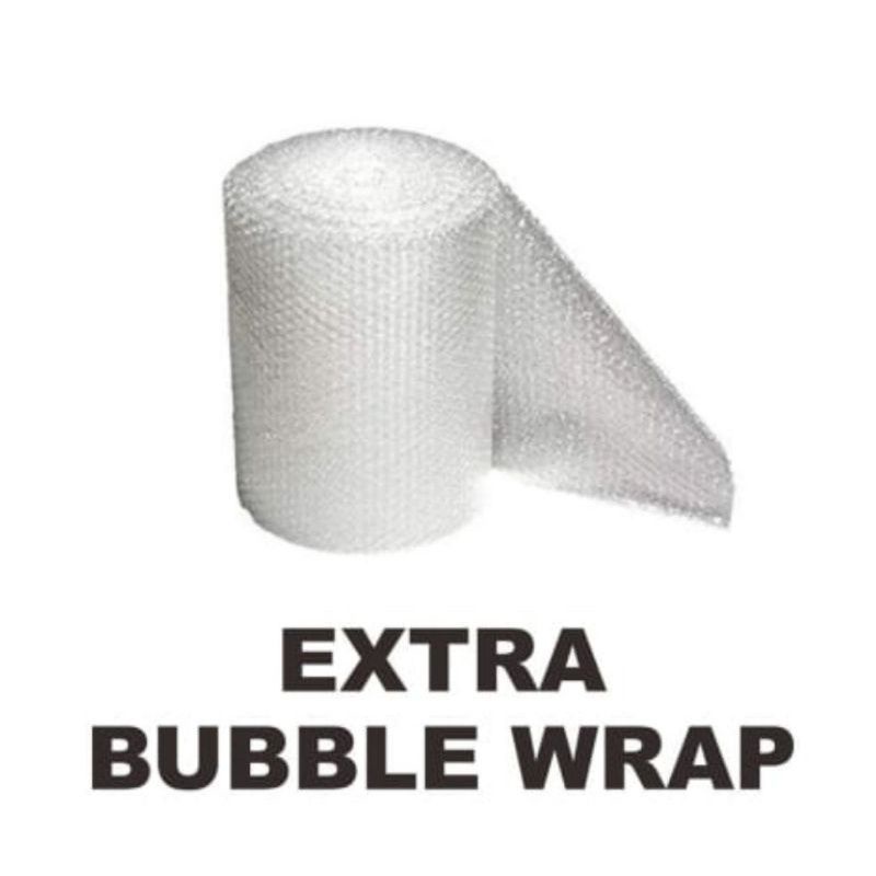 

Tambahan packing bubble wrap paket pesanan