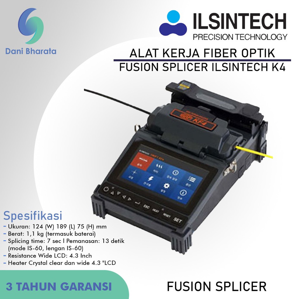 Fusion Splicer Swift Ilsintech Type KF4 Fiber Optic Splicer