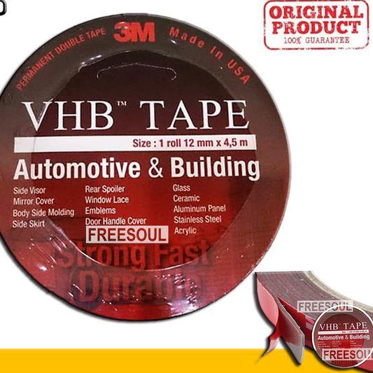 

✤ 3M VHB Double Tape Automotive 4900 size 12mm x 4.5m -Double Tape Mobil ✷