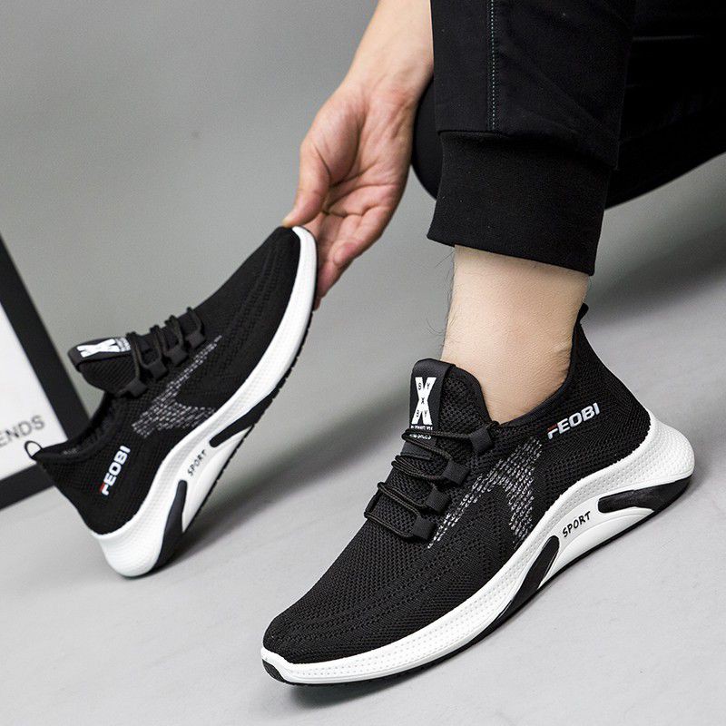  Sepatu  Pria Import Sneakers Tali  Casual Sepatu  Running 