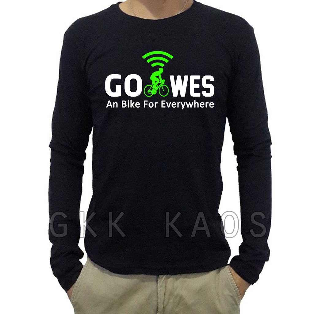 KAOS SEPEDA GOWES SEPEDA LIPAT ROADBIKE
