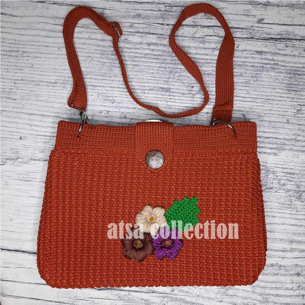 Tas Selempang Rajut ATSACOLLECTION