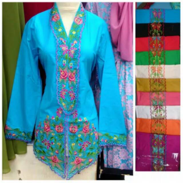Kebaya kartini bordir