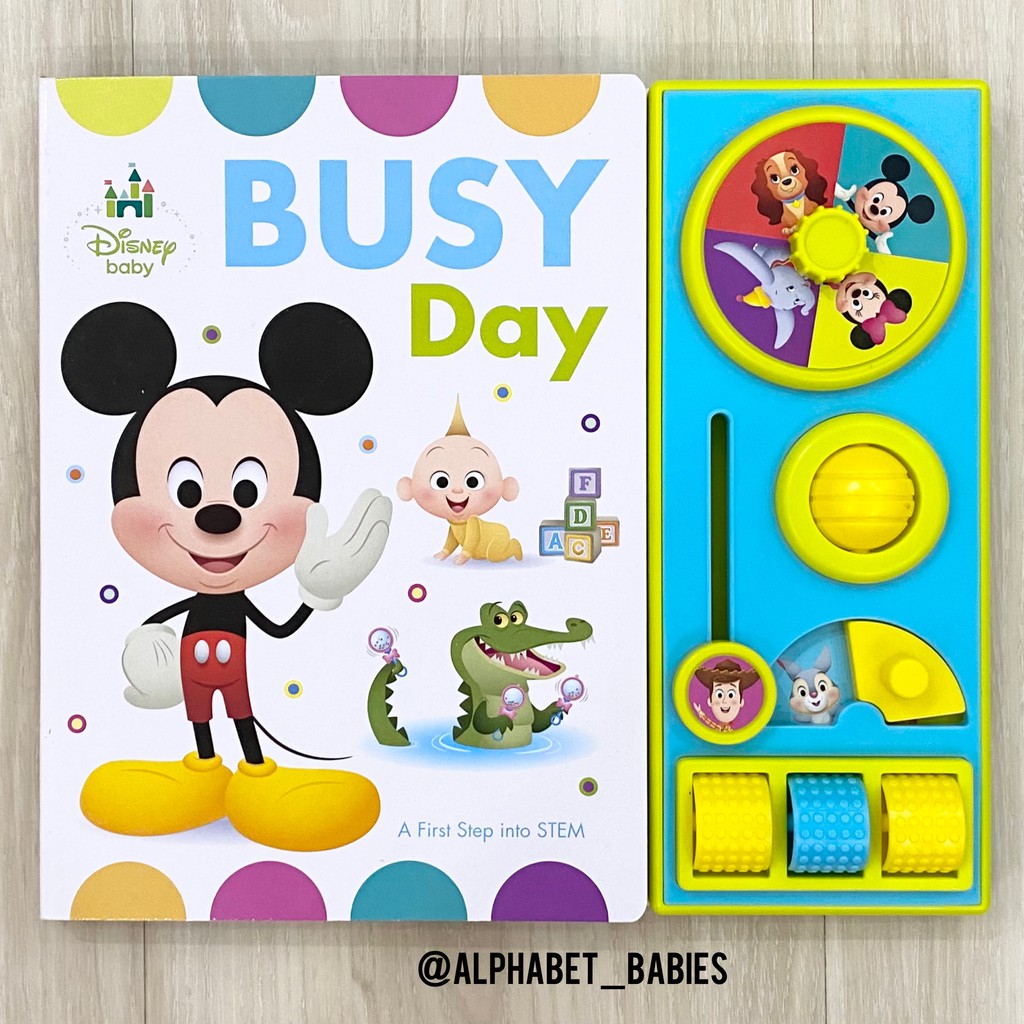 Baby Busy Book Disney Baby Busy Day Board Book
