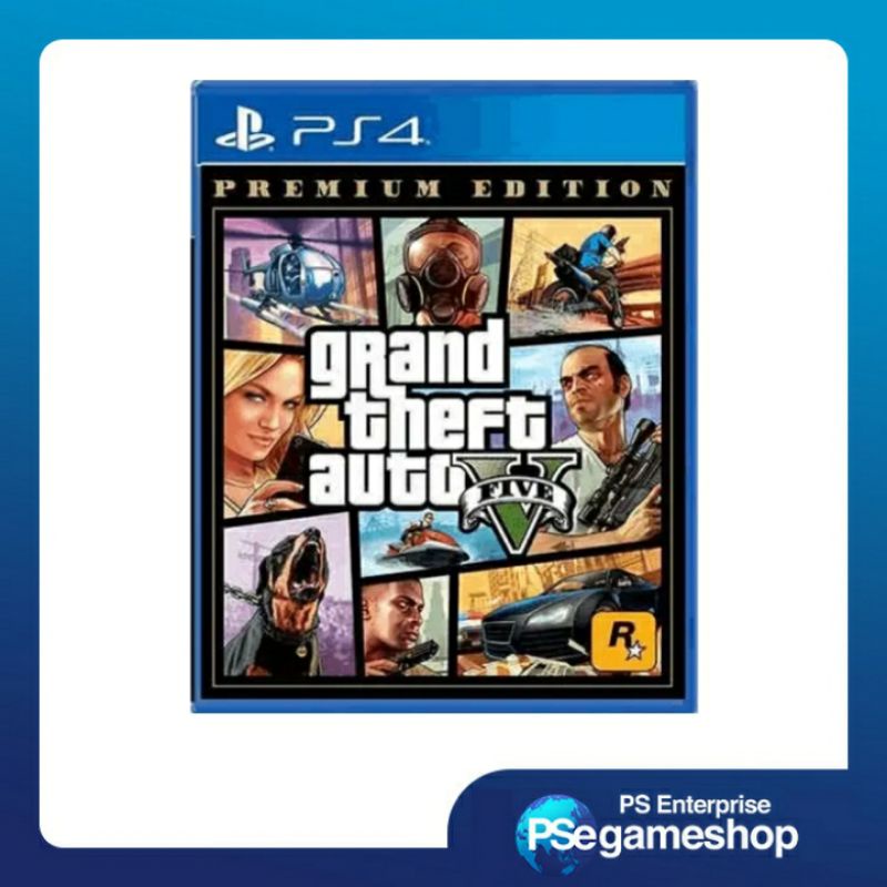 Ps4 Grand Theft Auto V Edit Premium / Region 3