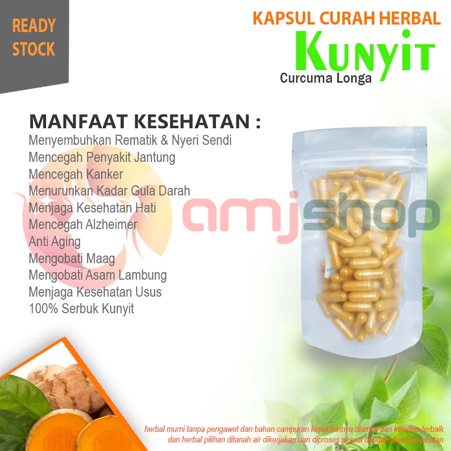 

Kapsul curah herbal kunyit kapsul herbal asam lambung jerawat maag anti aging