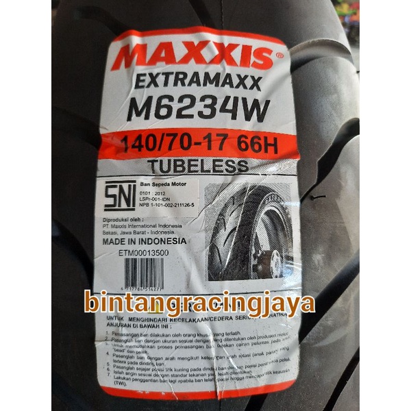 Ban luar MaxxisTubles-Maxxis Extramaxx 140/70 ring 17