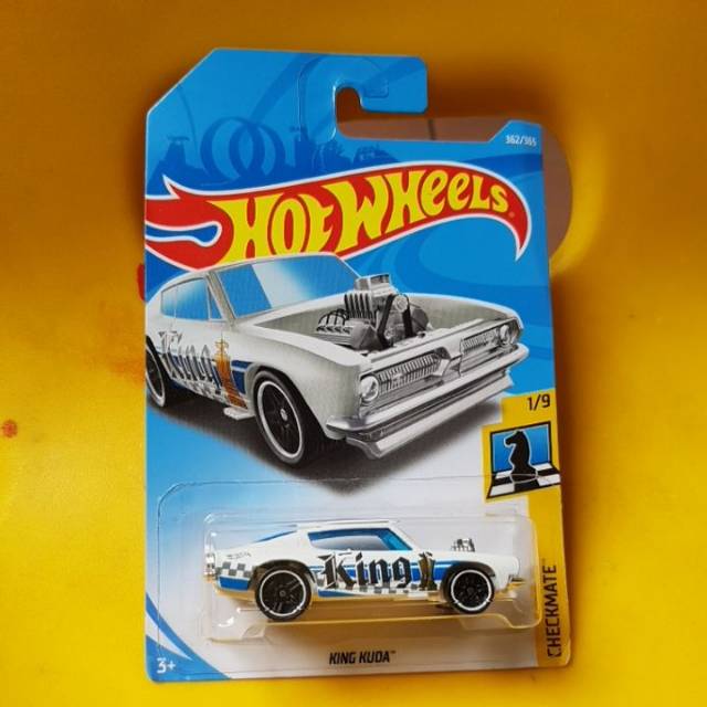 Hot Wheels King Kuda White