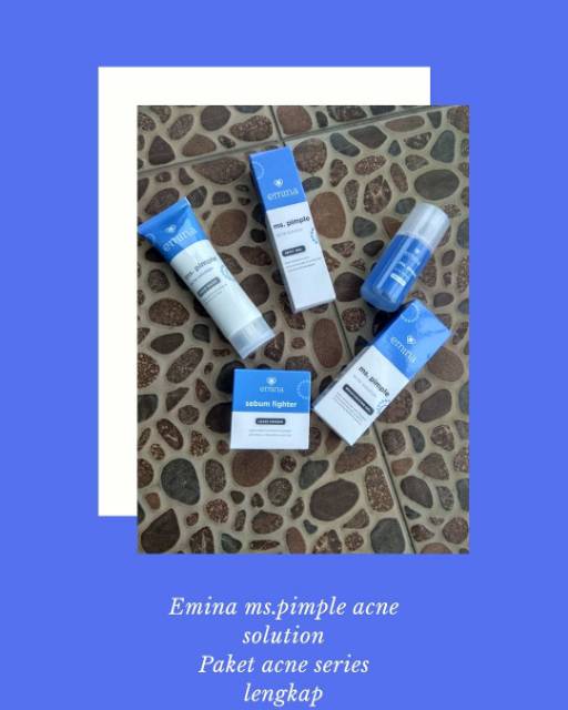 ❤️ EMINA ACNE SERIES ❤️ FACIAL WASH SEBUM TONER FACE POWDER ACNE SPOT MOISTRIZER CREAM