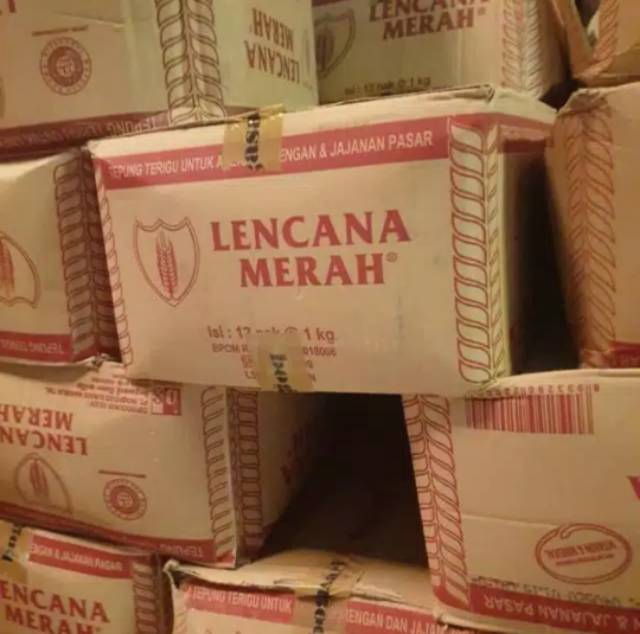 

ADY78 Terigu Econopack Kemasan 1kg -Segitiga Biru-Lencana Merah- Per Dus (12 Pcs)