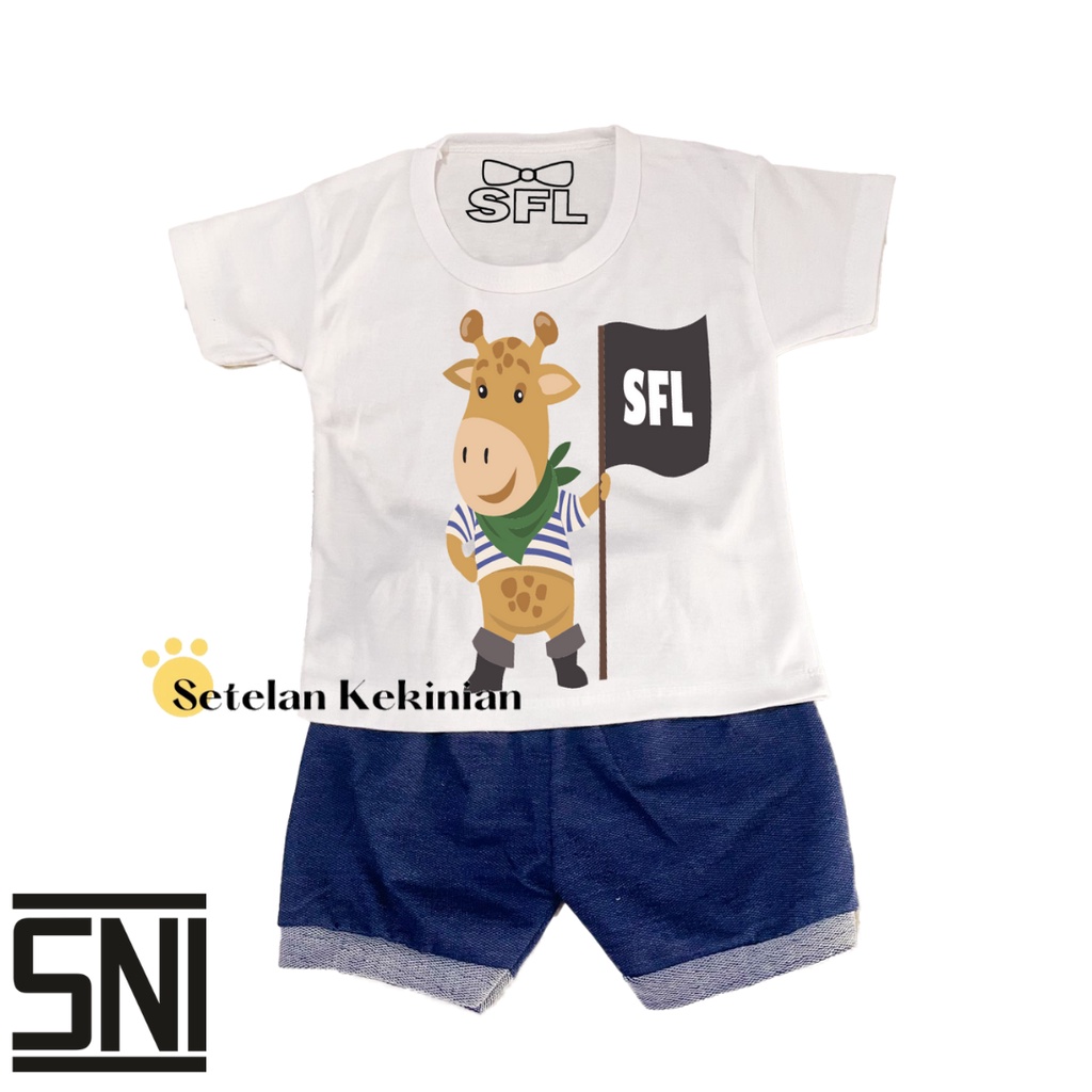 [PIRATE] Set Baby Boy Lucu Like Import 0-12bulan Setelan Anak Laki Laki Kado Lahiran Newborn