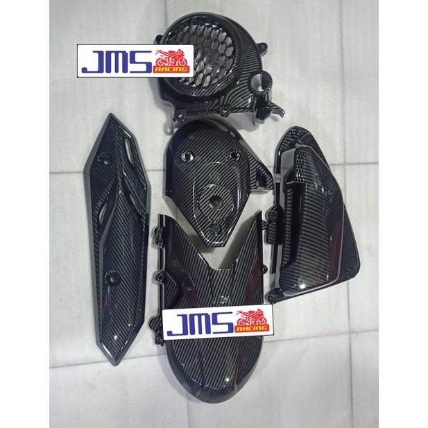 cover tutup carbon paketan cvt filter hawa tutup kipas tutup knalpot dan sambungan/keong cvt beat deluxe 2020 beat street 2020 genio scoopy fi new 2020 zoro