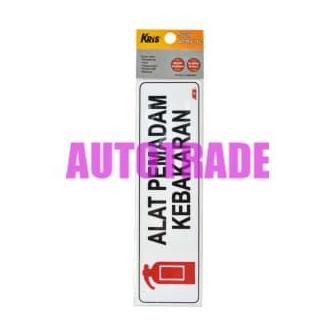 

KRIS SIGN ACRYLIC STICKER ANODIZED AKRILIK STIKER PEMADAM KEBAKARAN