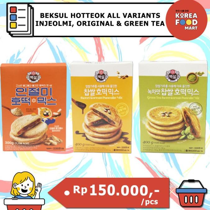 

PROMO BEKSUL HOTTEOK MIX / STUFFED PANCAKE MIX / KOREAN SWEET PANCAKE