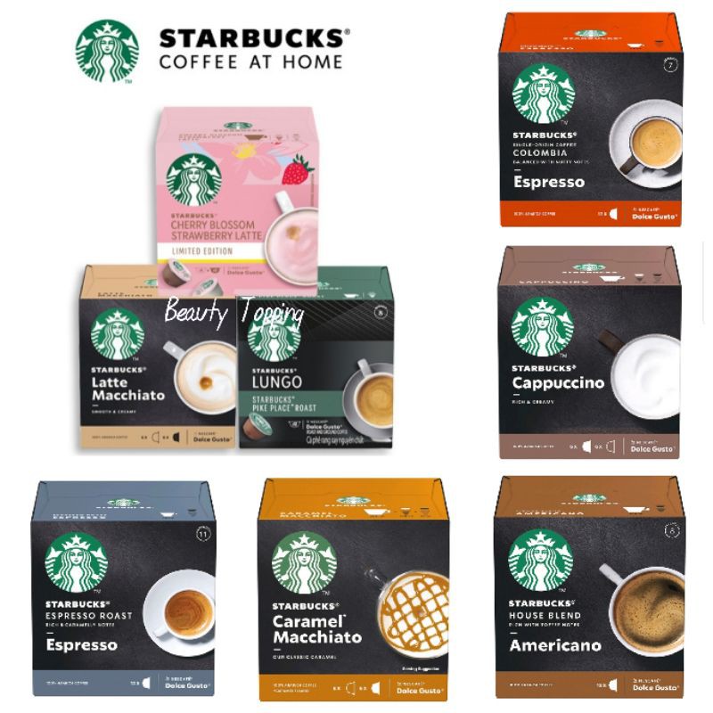 Nescafe Dolce Gusto NDG Starbucks Coffee Capsule | Shopee