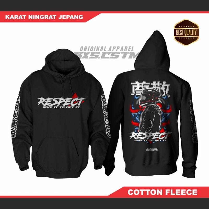 Hoodie Sunmori Jaket Sweater Sunmori Go Hard Or Go Home