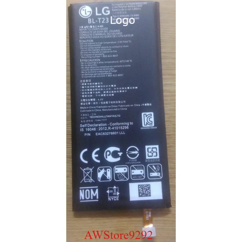 Mcom Battery Batre Baterai Mcom LG Xcam X Cam X-cam K580 BLT23 BL-T23 BL T23