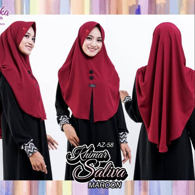 Khimar Saliva by Azamka Faidh Hijab