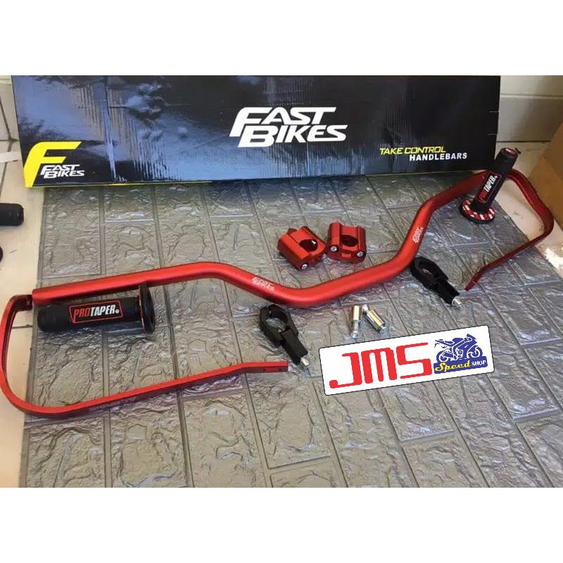 stang fatbar sama reser luas handguard tulang dan grip universal KLX crf wr155 Vixion cb Tiger byson